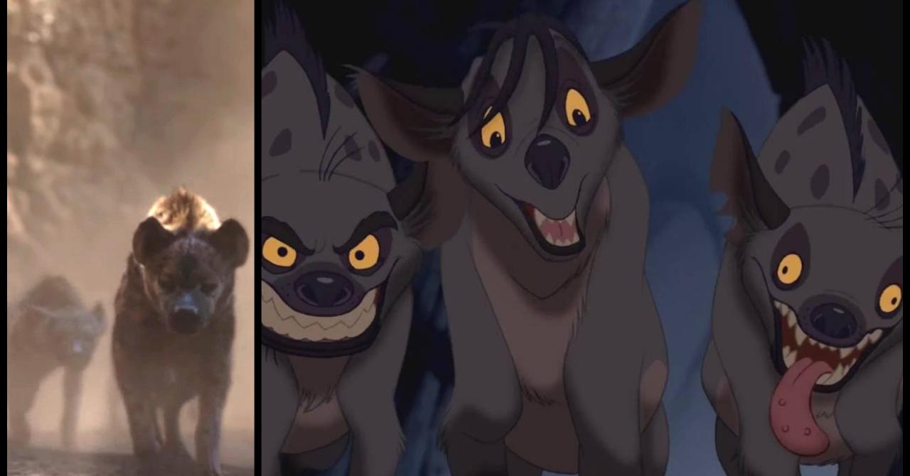 Le Roi Lion 1994 vs. 2019 Les nouveaux looks de Simba, Scar, Nala, Zazu, Timon, Pumbaa